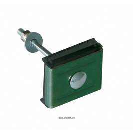 Крепление антивандальное (скоба и болт М6*85) RAL 3005