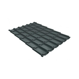 Металлочерепица Классик 0,5 Satin RAL 7005