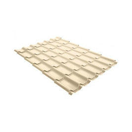 Металлочерепица Классик 0,5 Satin RAL 1015