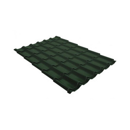 Металлочерепица Классик 0,5 Velur20 RAL 6020