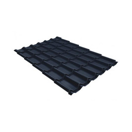 Металлочерепица Классик 0,5 Velur20 RAL 7024