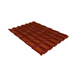 Металлочерепица Классик 0,5 Velur20 RAL 8004