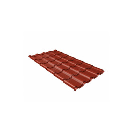 Металлочерепица Камея 0,5 Velur20 RAL 3009