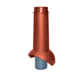Выход канализации Krovent Pipe-VT IS 110/изол./500 красный (RAL 3009)