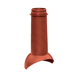Выход вентиляции Krovent Pipe-VT 110/500 универсальный красный (RAL 3009)