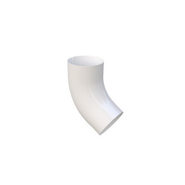 Колено трубы 60°, белый, RAL 9010, 125/90 SMARTLINE Steel
