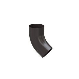 Колено трубы 60°, темно-коричневый, RR 32, 125/90 SMARTLINE Steel