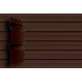Сайдинг 3,0 Grand Line D4 (slim) темный дуб Acryl