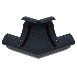 Угол желоба универсальный 135°, серый графит, RAL 7024, 152/100 SMARTLINE PVC