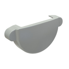 Заглушка желоба универсальная, белый, RAL 9010, 152/100 SMARTLINE PVC