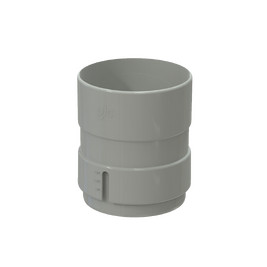 Муфта трубы, белый, RAL 9010, 152/100 SMARTLINE PVC