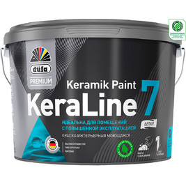 Dufa Premium ВД краска KeraLine 7 база1 белая 2,5л