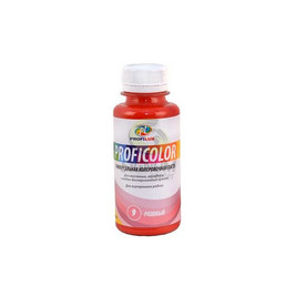 Profilux Краситель PROFICOLOR универсальный №9 (розовый) 100мл