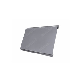 Сайдинг метал. Вертикаль GL classic 0.45 RAL 7004