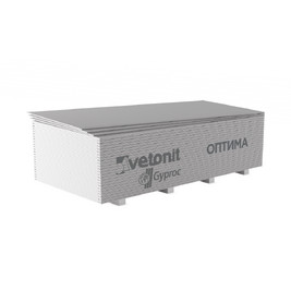 Гипсокартон GYPROC ГКЛ Оптима 1200х3000х12,5 (50шт/пал)