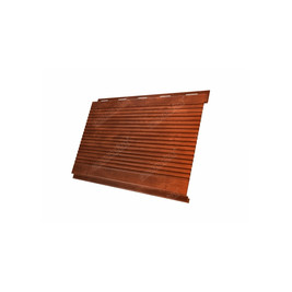 Сайдинг метал. Вертикаль GL prof 0.5 Cherry Wood