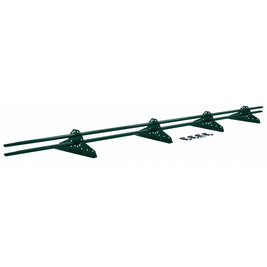 Снегозадержатель трубчатый овальный RAL 6005 3м GL NEW