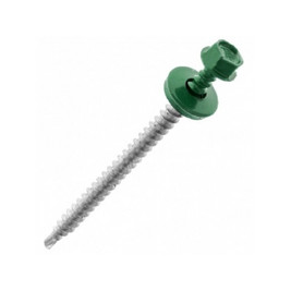 Саморез кровельный 4,8х70 RAL 6029 (100 шт/уп, мятно-зеленый)
