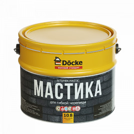 Мастика для гибкой черепицы (10л) Дёке