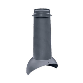 Выход вентиляции Krovent Pipe-VT 110/500 универсальный серый (RAL 7024)