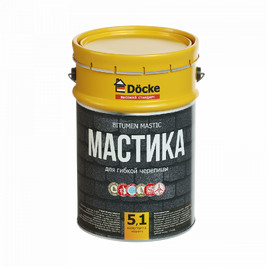 Мастика для гибкой черепицы (5л) Дёке