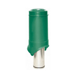 Выход вентиляции Krovent Pipe-VT IS 150/изол./500 зелёный (RAL 6005)