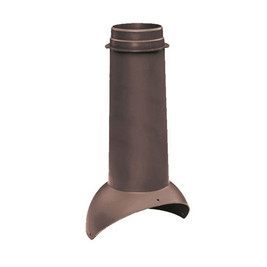 Выход вентиляции Krovent Pipe-VT 110/500 универсальный коричневый (RAL 8017)