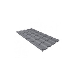 Металлочерепица Камея 0,5 Satin RAL 7004