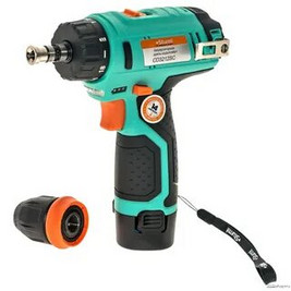 Дрель аккумуляторная CD3212SC 12В, 2акк. 2Ач, съемный патрон, кейс, Sturm!