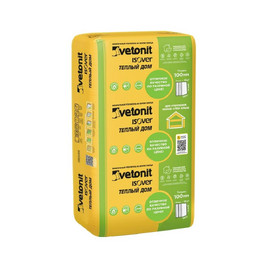 Утеплитель Vetonit (ISOVER) Теплый дом Плита -100х610х1170 (5м2, 0,5м3)