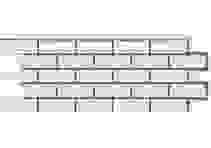 Фасадная панель Grand Line Состаренный кирпич Премиум/Design молочный со швом RAL 7006