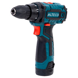 Дрель-шуруповерт аккумуляторная CD 1210.1 Li X2, 2х1.3Ач, кейс ALTECO