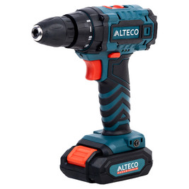 Дрель-шуруповерт аккумуляторная CD 1610 Li X2, 16В , 28Нм, 2х1.5Ач, кейс ALTECO