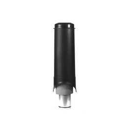 Выход вентиляции Krovent Pipe-VT IS 150/изол./700 чёрный (RAL 9005)