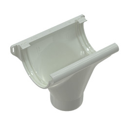 Воронка желоба, белый, RAL 9010, 152/100 SMARTLINE PVC
