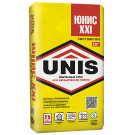 Клей плиточный Юнис 