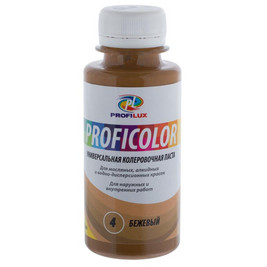 Profilux Краситель PROFICOLOR универсальный №4 (бежевый) 100мл