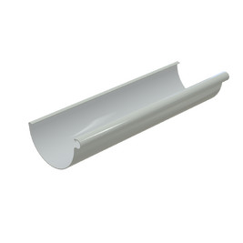 Желоб водосточный 152 мм, 3 м п., белый, RAL 9010, 152/100 SMARTLINE PVC