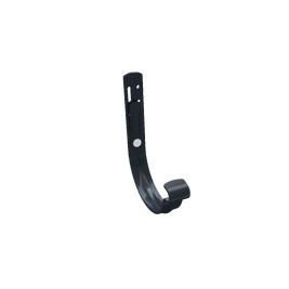 Кронштейн желоба короткий, серый, RAL 7024, 125/90 SMARTLINE Steel