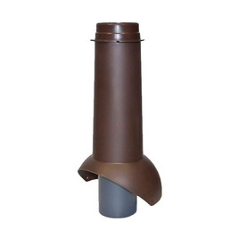 Выход канализации Krovent Pipe-VT IS 110/изол./500 коричневый (RAL 8017)