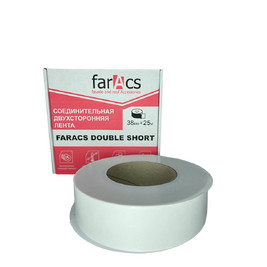 Лента двусторонняя для склейки гидро-пароизоляции 30мм*25м белый FarAcs