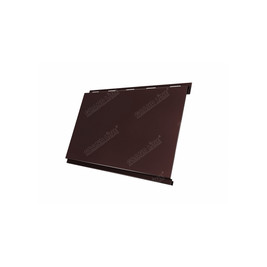 Сайдинг метал. Вертикаль GL classic 0.45 RAL 8017