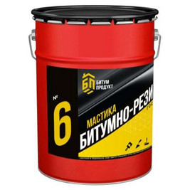 Мастика резинобитумная 20кг (№6) БитумПродукт