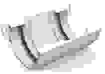 Соединитель желоба, белый, RAL 9003, 125/80 SMARTLINE PVC