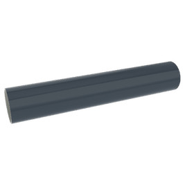 Труба водосточная 1 м п., серый графит, RAL 7024, 125/80 SMARTLINE PVC