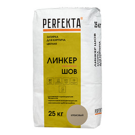 Цветная смесь для расшивки PERFEKTA Линкер Шов кремовый 25кг (48шт/под.)