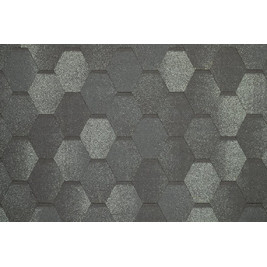 FarAcs Черепица Classic Hexa (3м2) Anthracite (Антрацитовый)