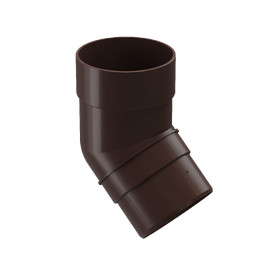 Docke PREMIUM Колено трубы 45* , шоколад